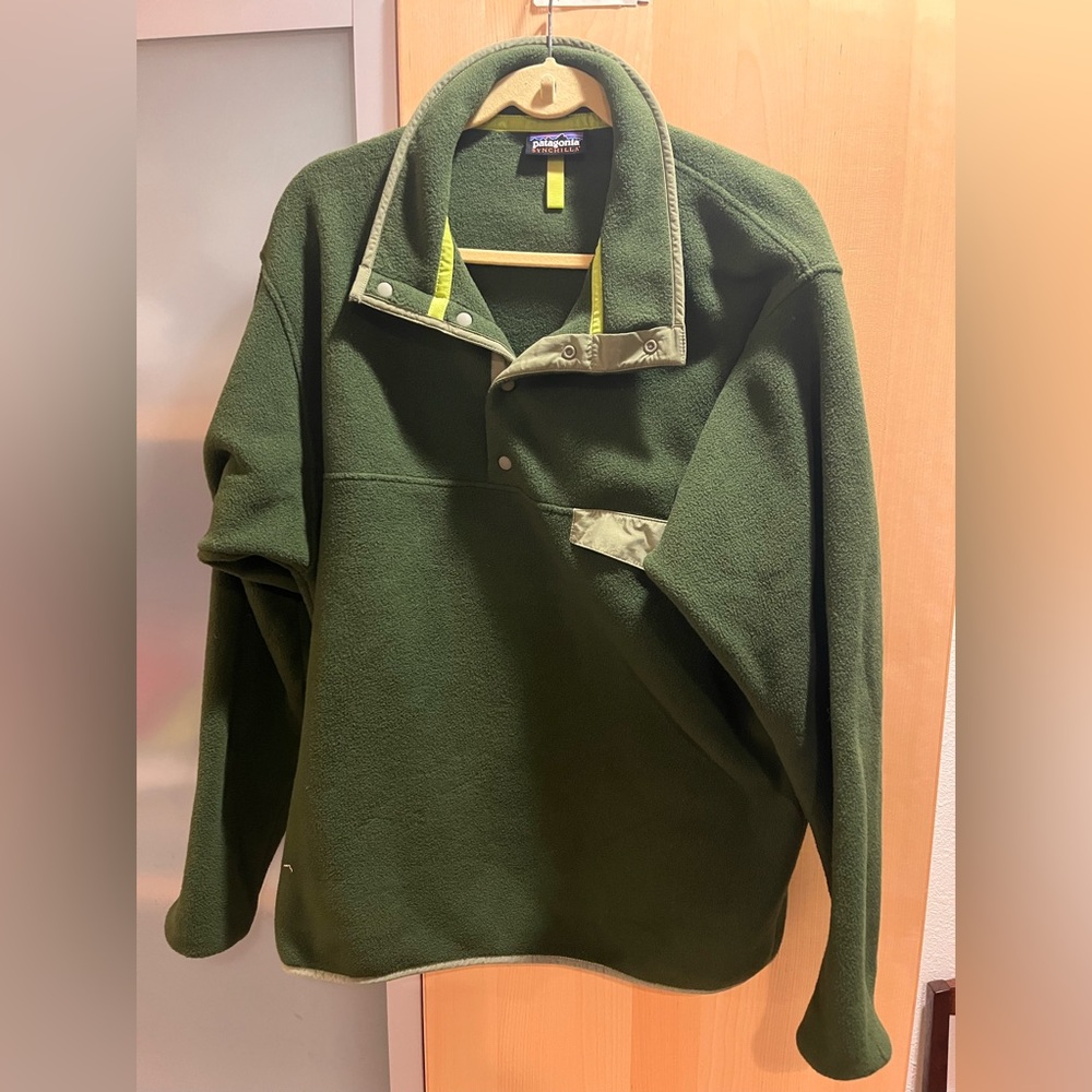 Patagonia Men’s L Synchilla fleece pullover